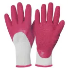 Rękawice fushia rękawiczki do róż, różowe rozm. 6